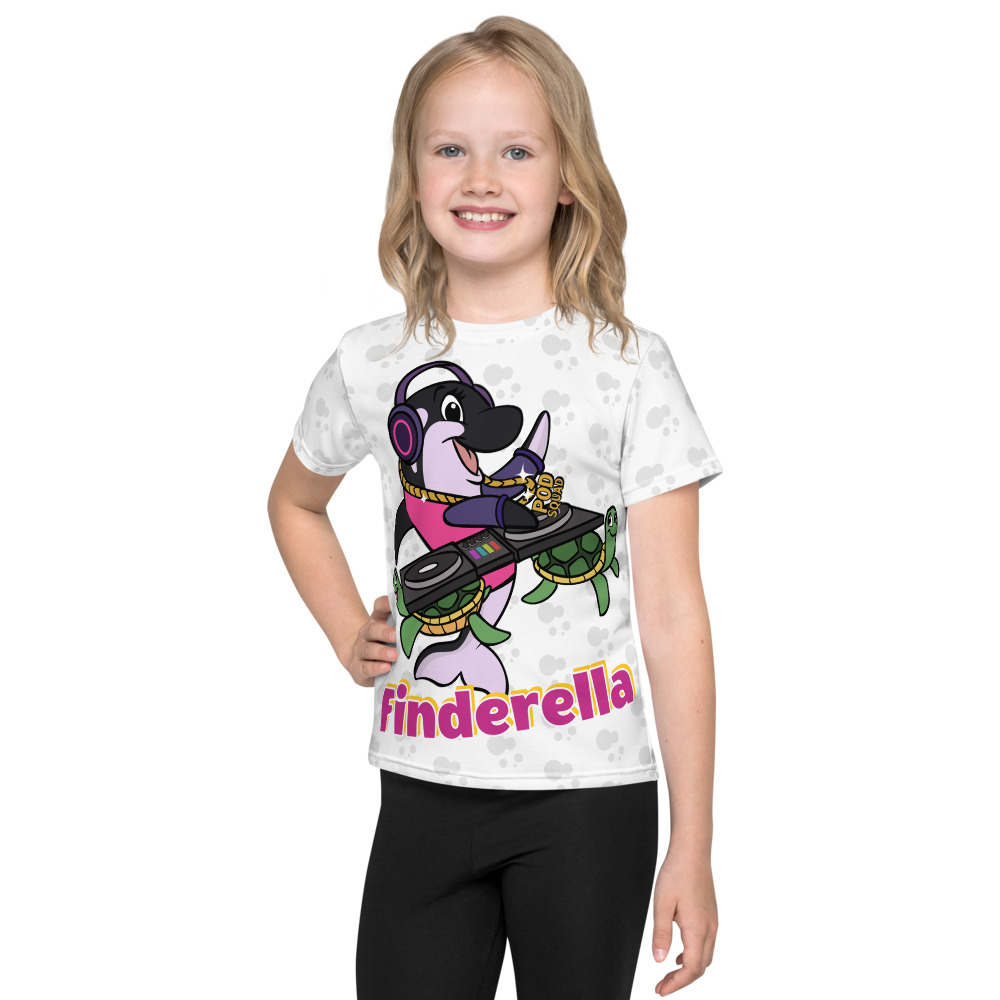 Finderella All-Over Print Kids T-Shirt