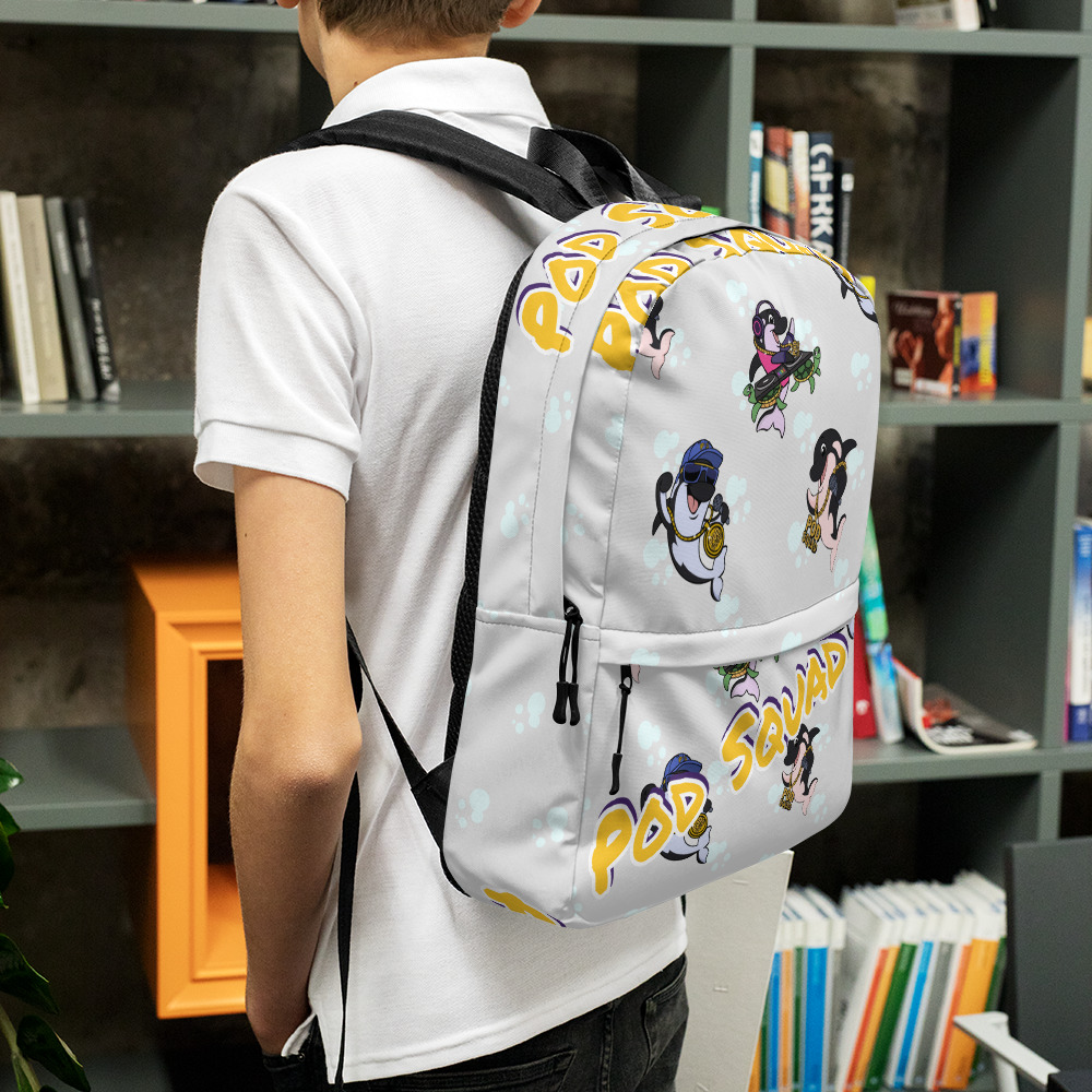 Pod Squad Crew Graffiti Backpack - Image 2