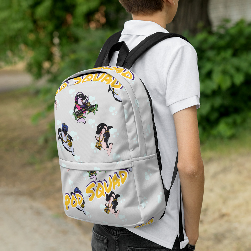 Pod Squad Crew Graffiti Backpack - Image 3