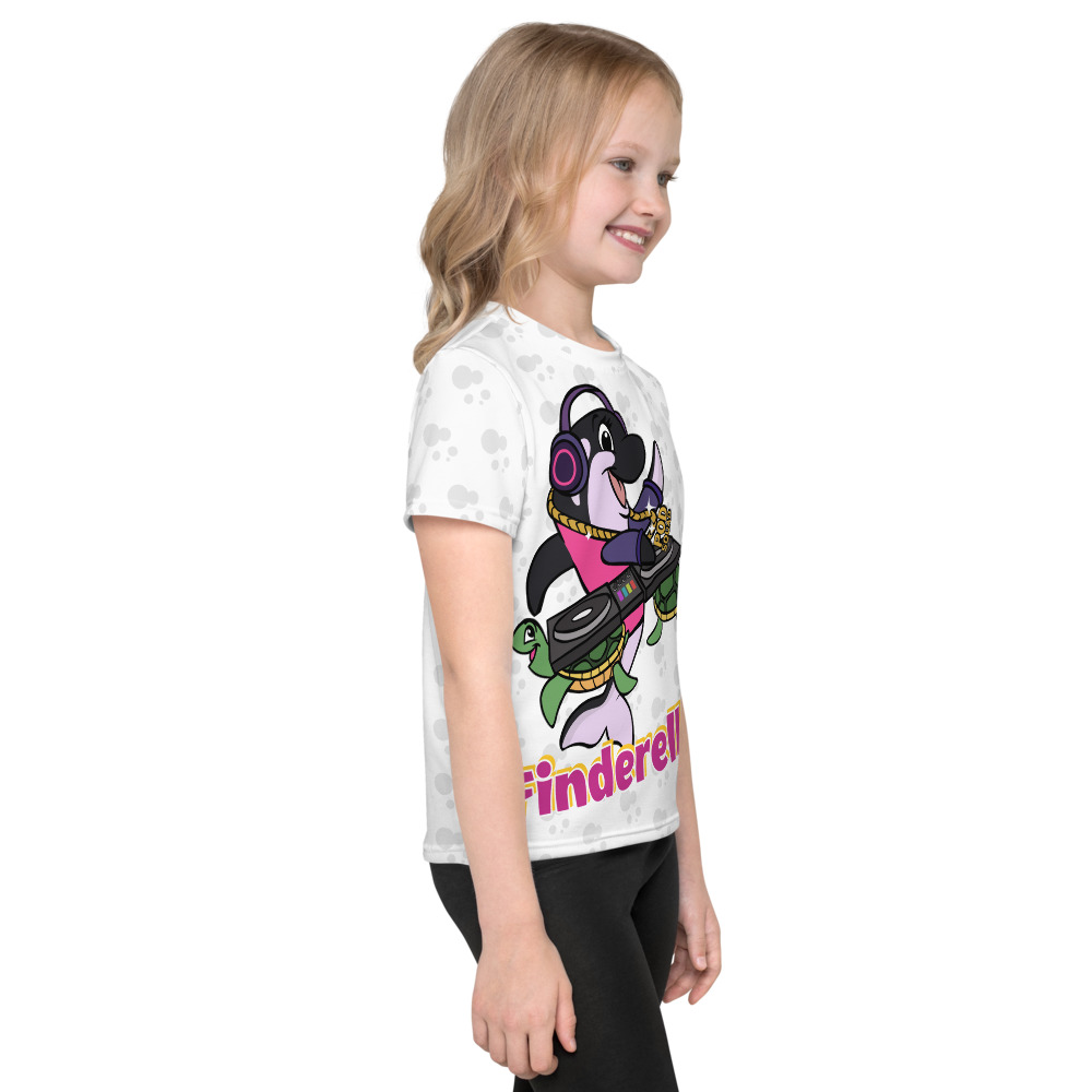 Finderella All-Over Print Kids T-Shirt - Image 3