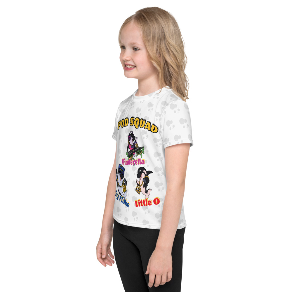 Pod Squad All-Over Print Kids T-Shirt - Image 4