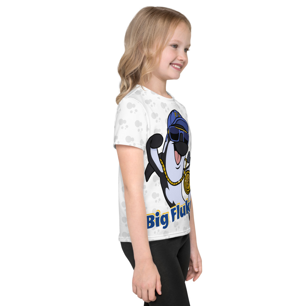 Big Fluke All-Over Print Kids T-Shirt - Image 3
