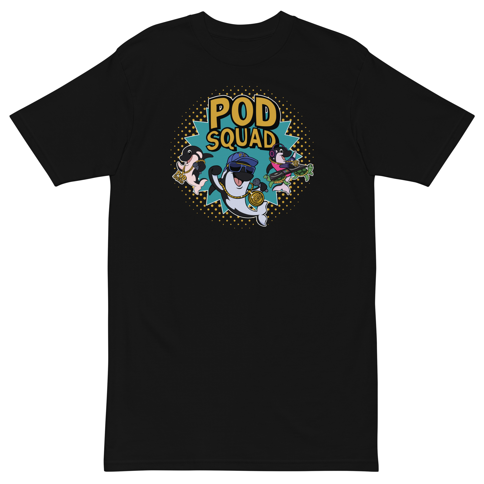 Pod Squad Logo T Shirt (Adult Mens)