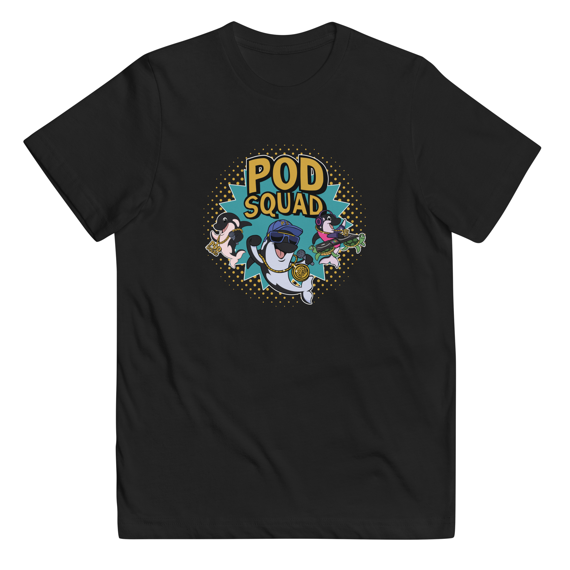 Pod Squad Logo T-Shirt (Kids Jersey Cotton)
