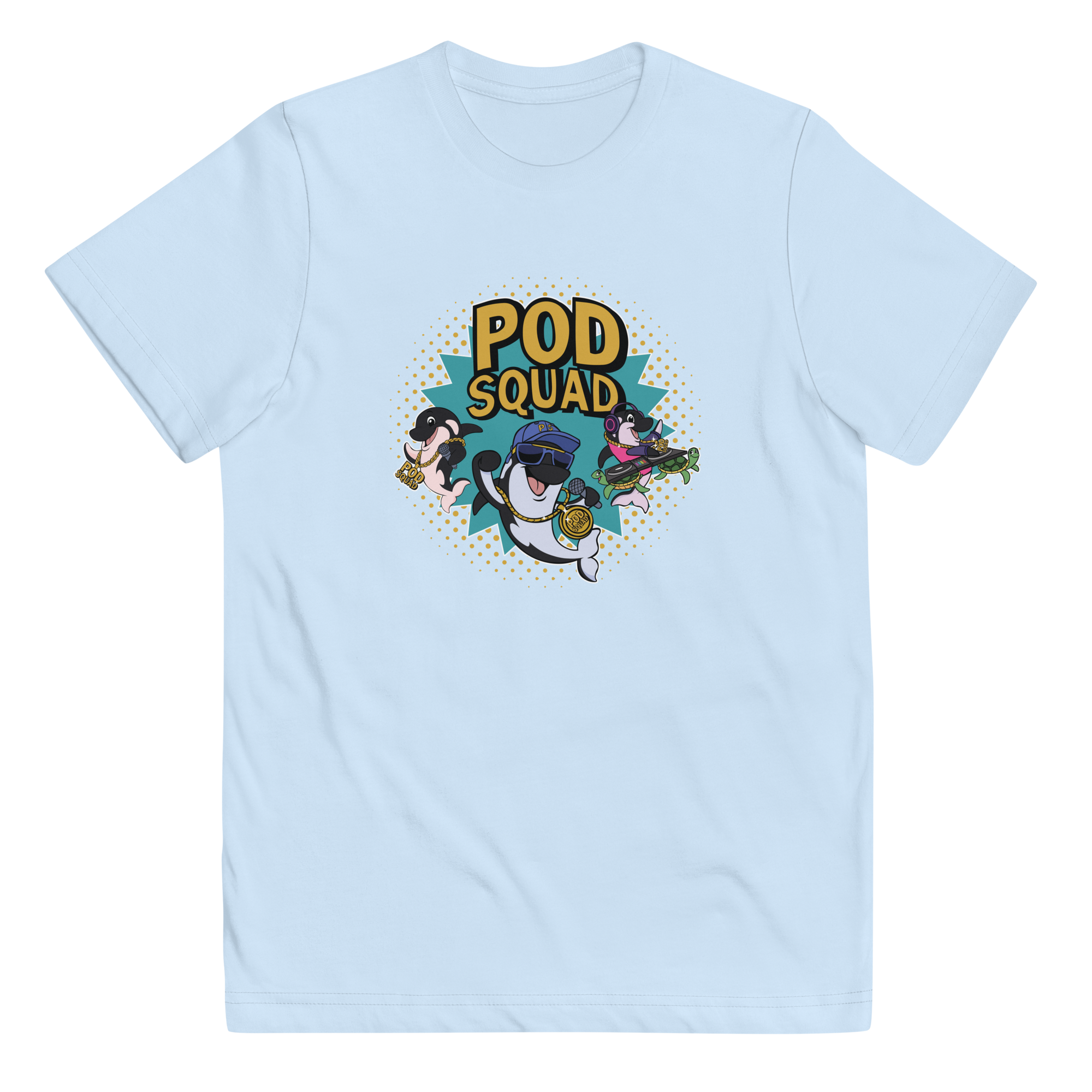 Pod Squad Logo T-Shirt (Kids Jersey Cotton) - Image 11